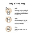 thumbnail image 6 of (4 pack) Oats Overnight Chocolate Chip Cookie Dough Protein Overnight Oatmeal Shake, 2.1 oz, 1 Count, 6 of 13