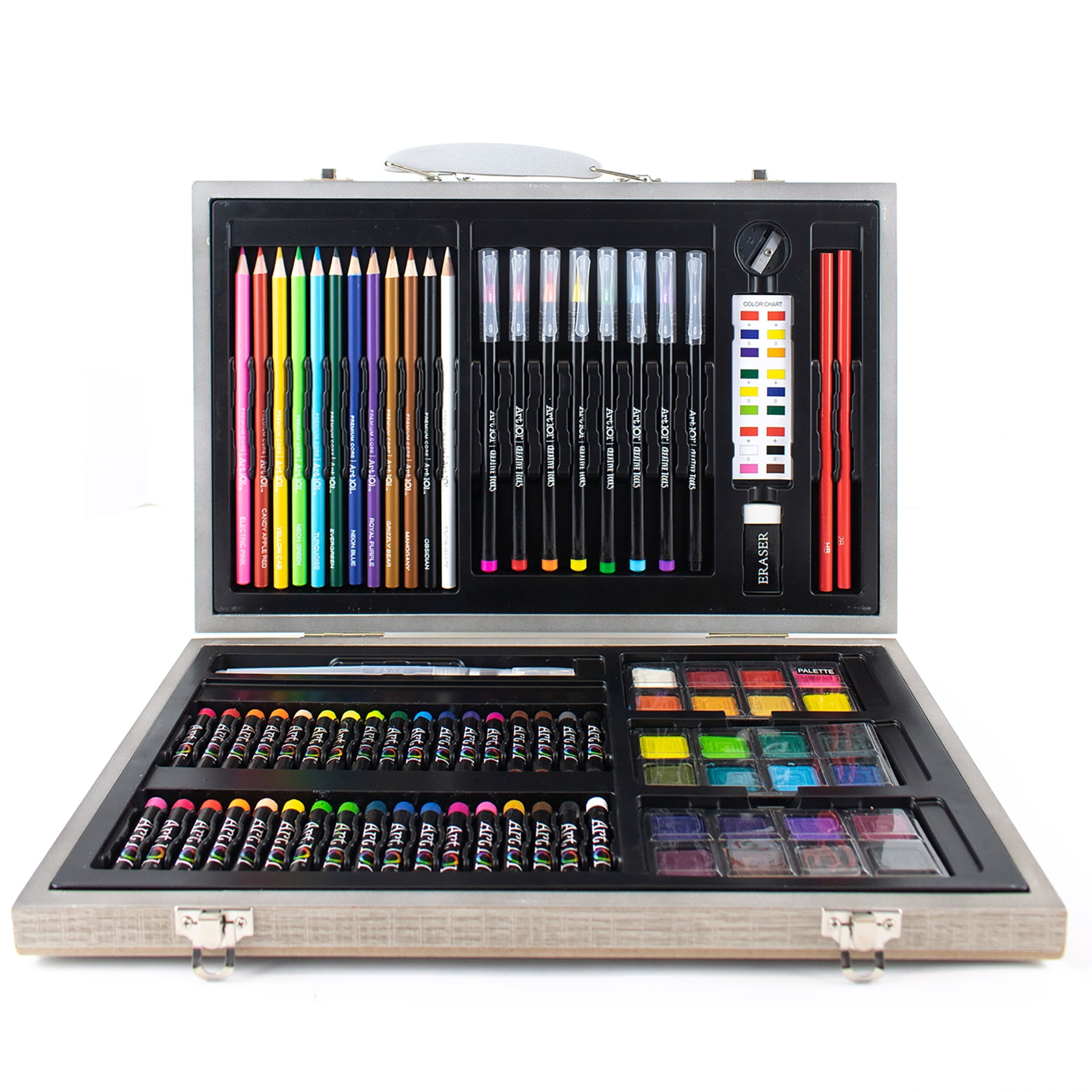 Art 101 Watercolor, Draw and Sketch Multifunctional Art Set / Kit with 88 Pieces for Children to Adults