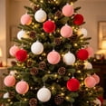thumbnail image 3 of Shatterproof Christmas Ornaments, 12 Pack Painted Christmas Ball Set Tree Pendant Decoration Ornaments, 3 of 7