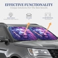 thumbnail image 4 of Vsdgher Cool Lion Head Print Car Windshield Sun Shade, Reflective Sunshade Window Sunshade Sun Visor Protector Fit for Cars,Trucks,SUVs-Large, 4 of 6