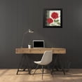 thumbnail image 4 of Gladding, Pamela 20x20 Black Modern Framed Museum Art Print Titled - Etude en Rouge I, 4 of 5