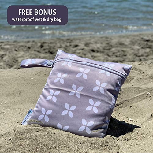 Moteph Extra Large Diaper Caddy, Craft, Toy Organizer, Zip-Top Cover, Waterproof Wet/Dry Bag