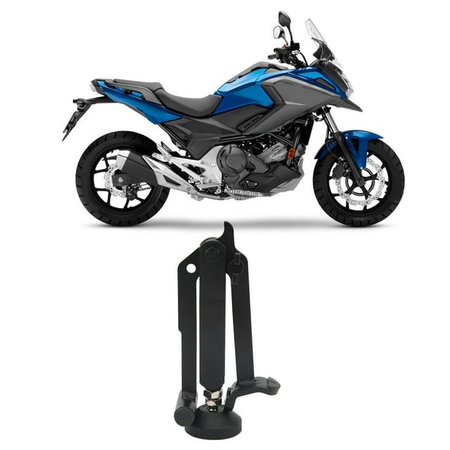 Béquille de Moto, Acier au Carbone Résistant à l'Usure Support de Roue de Moto pour Moto Tout-Terrain