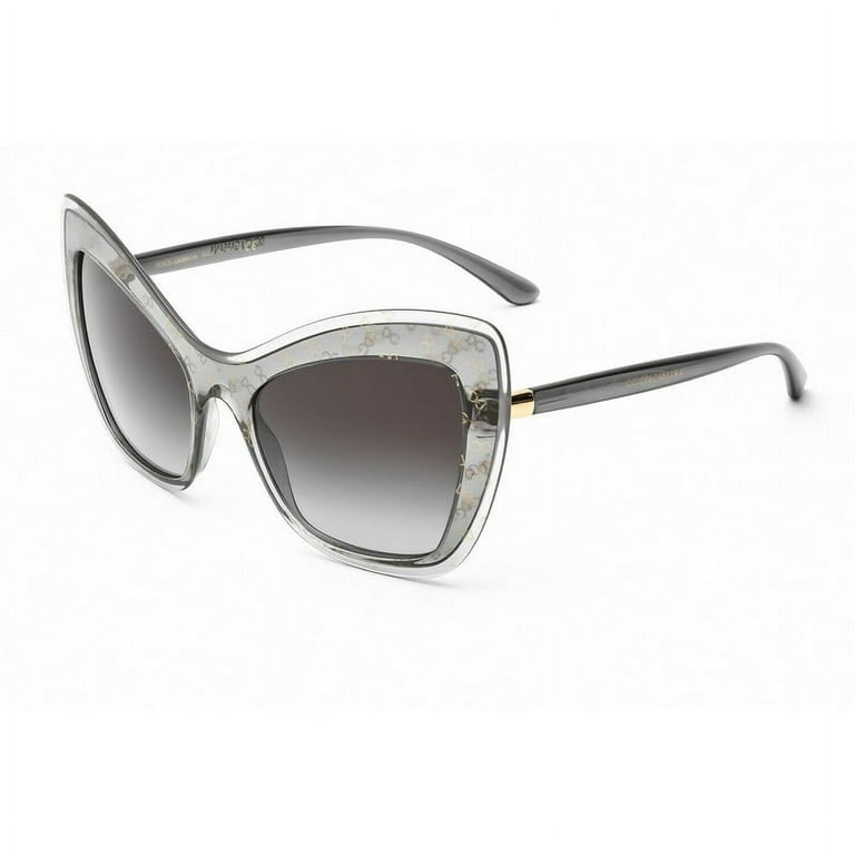 Dolce & Gabbana DG4239 2915/8G Cat Eye Opal Grey & Grey Sunglasses New Dolce&Gabbana DG4240 2915-8G 29158G Opal Grey Women  main image 3