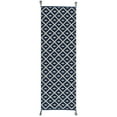 thumbnail image 2 of nuLOOM Quinn Flatweave Corner Tassel Area Rug, 2' x 6', Blue, 2 of 9