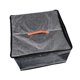 thumbnail image 5 of Organizador de caja de sombrero de armario plegable Multifuncional 17.7x17.7x11.4 pulgada portátil para hoja, ropa apilable con tapa a prueba de polvo, 5 of 8