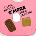 thumbnail image 4 of Inktastic I Love Nothing S'more Than Camping Boys or Girls Baby Bib, 4 of 4