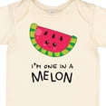 thumbnail image 4 of Inktastic I'm One in a Melon Watermelon Humor Boys or Girls Baby Bodysuit, 4 of 5