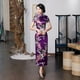 thumbnail image 4 of Vestido cheongsam de mujer largo de talla grande retro de rendimiento mejorado vestido cheongsam de uso diario, 4 of 6