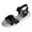 D, variant on Rokment Women's Platform Wedges Walking Sandals Fashion Casual Leather Silver Chunky High Heels Ankle Strap Dress Sandals for Woman 2026 Summer A Size 6