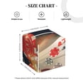 thumbnail image 4 of Saiise Casino Poker Chips Pattern Square Leather Tissue Box Cover for Home Office Car Table, PVC Waterproof Durable Stylish Design, 4 of 7
