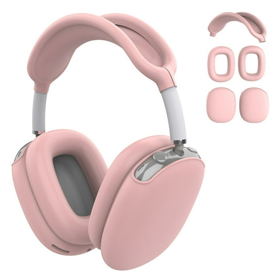 Shockproof Silicone Protective Cover For Headphones Headband Cover AntiSlip Grip Precise Button Cutout Earpads Sleeve