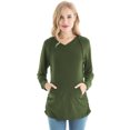 thumbnail image 6 of Bearsland Female Long Sleeve Maternity Hoodie Shirt Casual Top Pregnacy Sweatshirt, 6 of 7