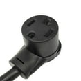 thumbnail image 3 of Parkworld 60615 Household Regular 5-15 Plug Male to Dryer 14-30 Receptacle 4-Prong Female Adapter Cord, ONLY OUTPUT 125V, 3 of 3