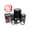 Brown, variant on Motivated Buttery Toast Fighter Self-Inking Rubber Stamp Ink Stamper for Stamping Crafting Planners - 1/2 Inch Mini - Red Ink