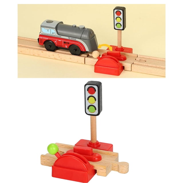 Estación de de La de estación de Gas Accesorios Establecidos Construcción Construcción Tren Ferroviaria Niño F de caminos Yotijar Ferrocarriles Tren Juguetes