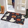 thumbnail image 5 of Evil Pumpkin Ghost Welcome Doormat,Non-Slip Doormat Happy Halloween Mat 17x30 Inch Floor Mat for Room Winter Laundry, 5 of 6
