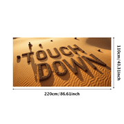 Football Themed Steampunk Style Banner Backdrop Decor for Football Parties Tailgating Events Sports Themed Gatherings Team Celebrations Fan Events