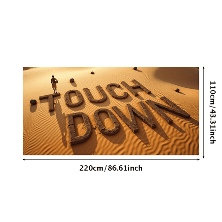 Football Themed Steampunk Style Banner Backdrop Decor for Football Parties Tailgating Events Sports Themed Gatherings Team Celebrations Fan Events