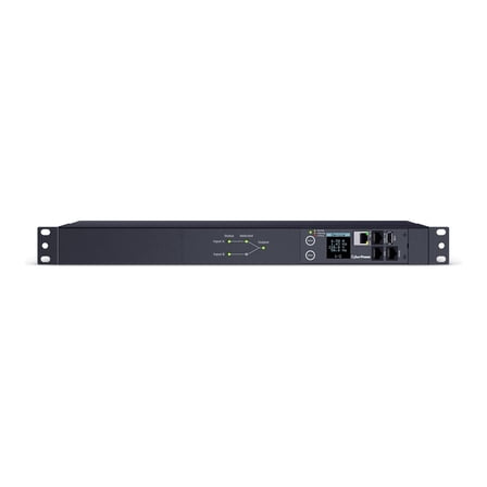 CyberPower PDU44004 Single Phase 240 200 VAC 15A Switched ATS PDU