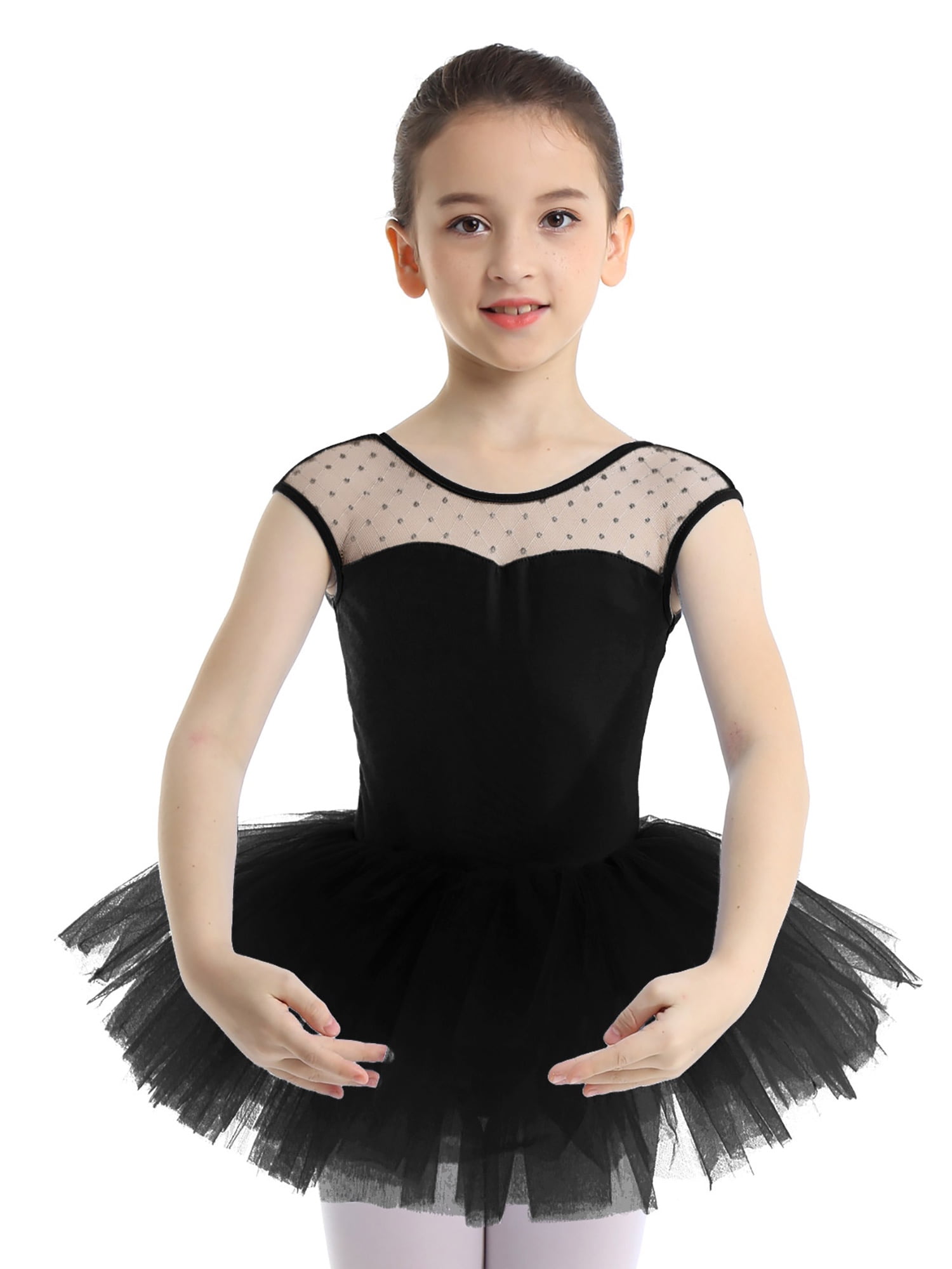 Toddler Child Girls Ballet Leotard Dress Gymnastics Tutu Skirt Dancewear Costume Fashion