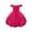 Hot Pink, variant on Girls' Dresses Children Baby Solid Color Mesh Dresses Stylish Party Evening Wedding Pageant Princess Dress Size 18 M-24 M