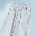 thumbnail image 5 of TOWED22 Girls Sweatpants Pants Wide Leg Flare Pants Teen Kids Elastic Casual Trousers with Pocket(Blue,4-5 Y), 5 of 7