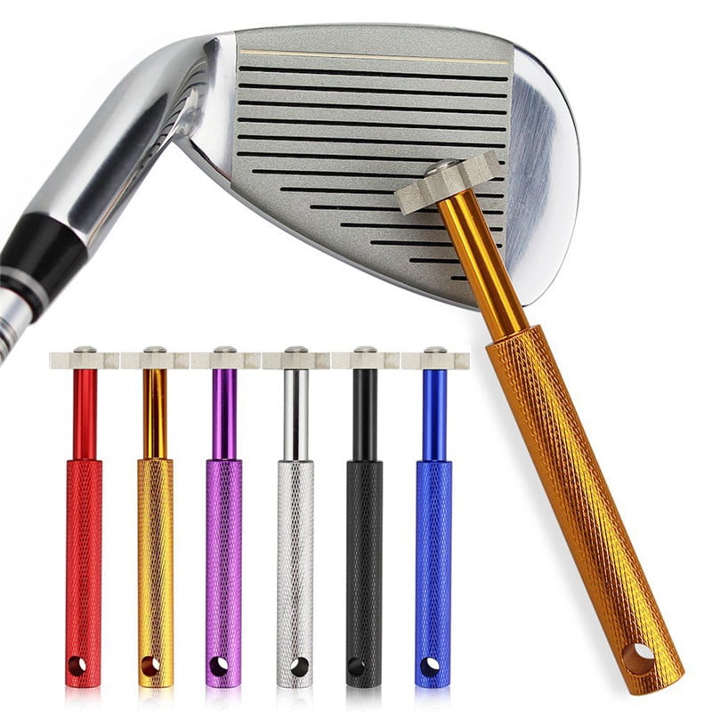 Groove Sharpener with 6 Heads - Golf Club Groove Sharpener Re-Grooving