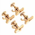 thumbnail image 1 of 4pcs Violin String Adjuster Violin Fine Tuners String Adjuster 4/4 Violin Parts Gold, 1 of 2