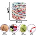 thumbnail image 2 of 1 Roll, Raffia Paper Ribbon Colored Paper String Raffia Ribbon for Gift Wrapping Party Decor and Craft Decoration, 2 of 7