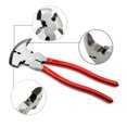 thumbnail image 4 of 10 inch Fencing Pliers Plier With Soft Grip For Wire Cutter Fencing Hammer Tool, 4 of 9