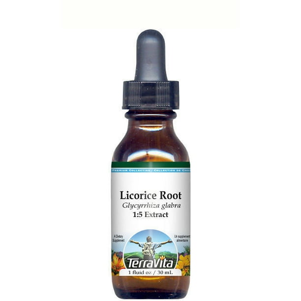 Licorice Root Glycerite Liquid Extract (15) No Flavor (1 oz, Zin