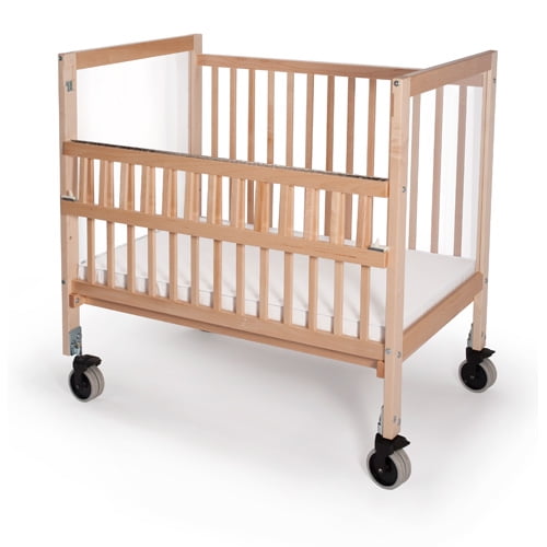 Clear View Folding Rail Evacuation Crib Walmart Com Walmart Com