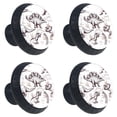thumbnail image 1 of 4 Pcs Dinosaur Knobs for Kitchen Cabinet Cupboard Dresser Bookcase Drawer Pulls Handles Round Home Decor, 1 of 5