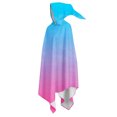 thumbnail image 4 of Pincandy Chandail à Capuchon Style Poncho pour Femmes en Molleton, Couvre-Maillot pour Temps Froid, 4 of 7