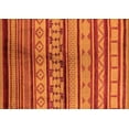 thumbnail image 1 of Ahgly Company Indoor Rectangle Southwestern Orange Country Area Rugs, 2' x 5', 1 of 4