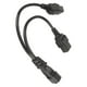 thumbnail image 2 of Cable de alimentación divisor IE Dual Y, IEC320 C14 a cable de alimentación dual IE Cable de alimentación dual IE Respuesta rápida, 2 of 12