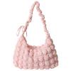 thumbnail image 1 of Bolso De Hombro Acolchado Bolso de mano con burbujas para mujer, Bolso ligera con relleno para las axilas, Bolso sencillo para citas diarias, 1 of 8
