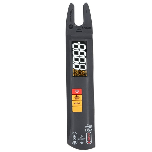 Pinza Amperimétrica, NCV Compacta, Detección Sin Contacto, Alta Precisión, 3 En 1, Probador De Voltaje De Ohmios De Corriente, Amplia Aplicación Para Mantenimiento Automotriz