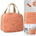 thumbnail image 6 of Yucurem Insulated Lunch Bag Thermal Lunchbox Bag For Work Office School (Orange) Portable lunch bag (Orange), 6 of 10