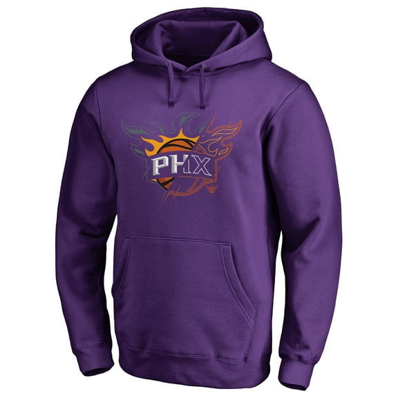 Men's Purple Phoenix Suns X-Ray Pullover Hoodie