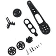 thumbnail image 2 of LEFU for Bike Computer Mount for H31 CP10 CP20 Handlebar, Compatible with for Garmin Bryton Cateye, Bicycle GPS Mount with Camera Light Holder, Nylon Material, Black, 2 of 10