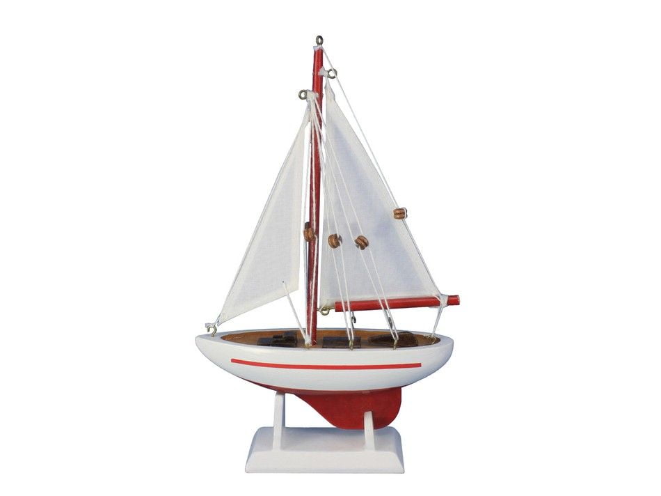 1* Boat Model Mediterranean Sailing Ship Furnishing Decor Hard Toy 165*45*165mm 