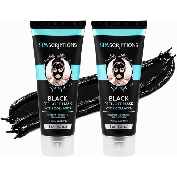 Spascriptions Collagen Peel Off Face Mask, Firming Face Mask, 5 oz (2-Pack)