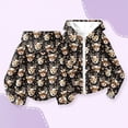 thumbnail image 2 of Children's Fashion Christmas Printed Long Sleeved Hooded Sweatshirt, Girls' Hoodie Jacket, 2 of 6