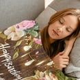 thumbnail image 4 of Happy Birthday Blanket Gifts for Women Girls, 50x60in,Festival Party Decor,Christian Religious Love Blankets, Unique Gift Ideas for Mom Sister Grandma Wife Female,Soft Cozy Lightweight Throw, 4 of 5