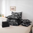 thumbnail image 6 of Castle Fairy Teens Gothic Skull Bedding Comforter Set,Camouflage King Bedding Sets, 6 of 8