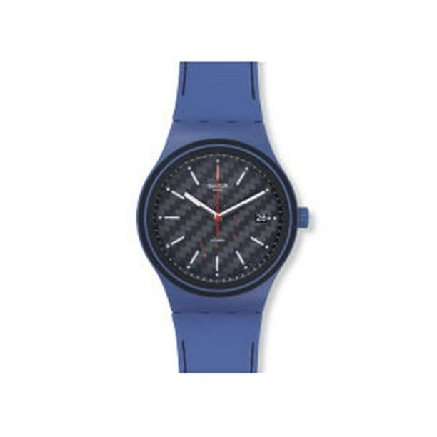 Swatch SISTEM AQUA Silicone Automatic Mens Watch SUTN402 Walmart