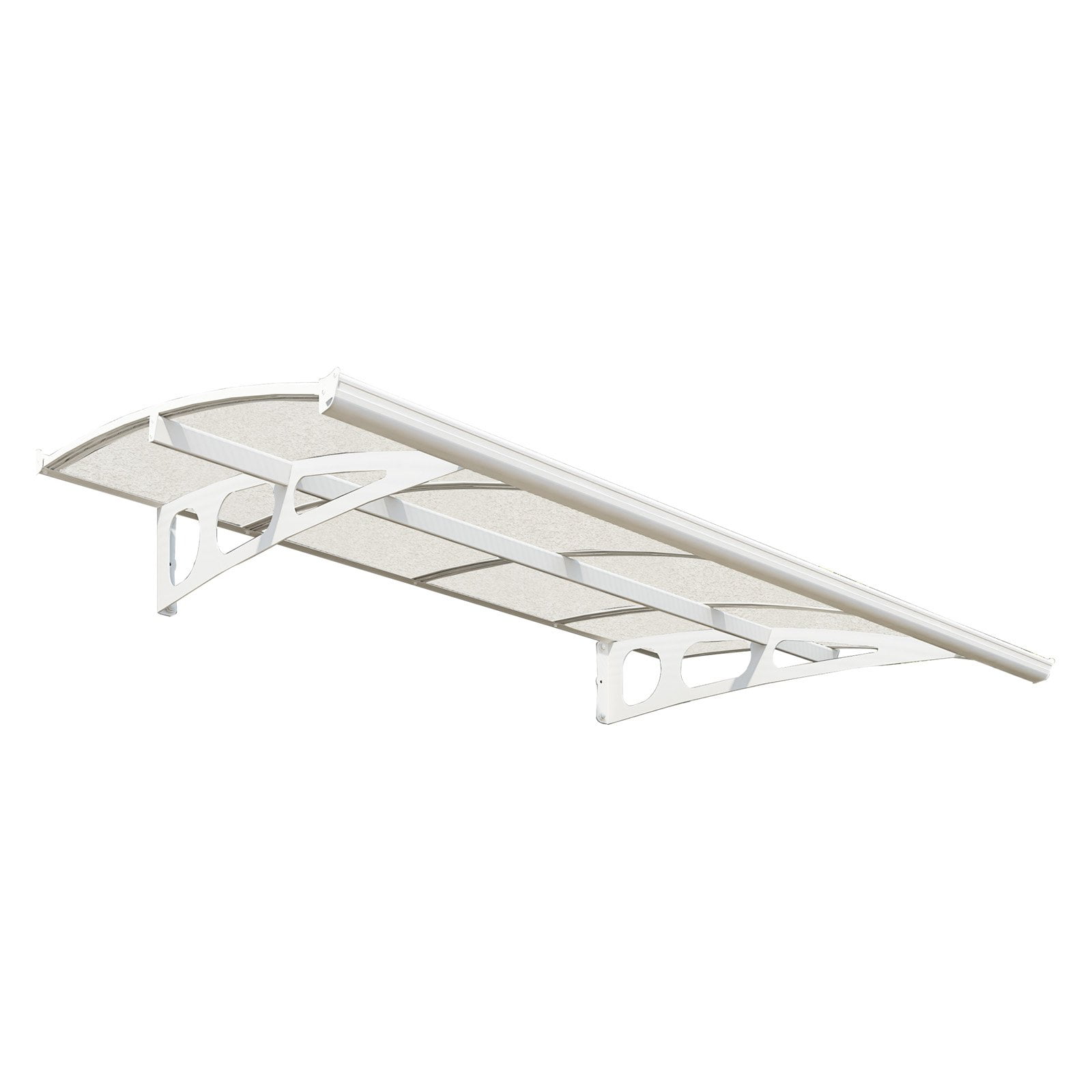 Palram Bordeaux 4 x 7 ft. Acrylic Door Awning