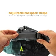Foldable Backpack, Green